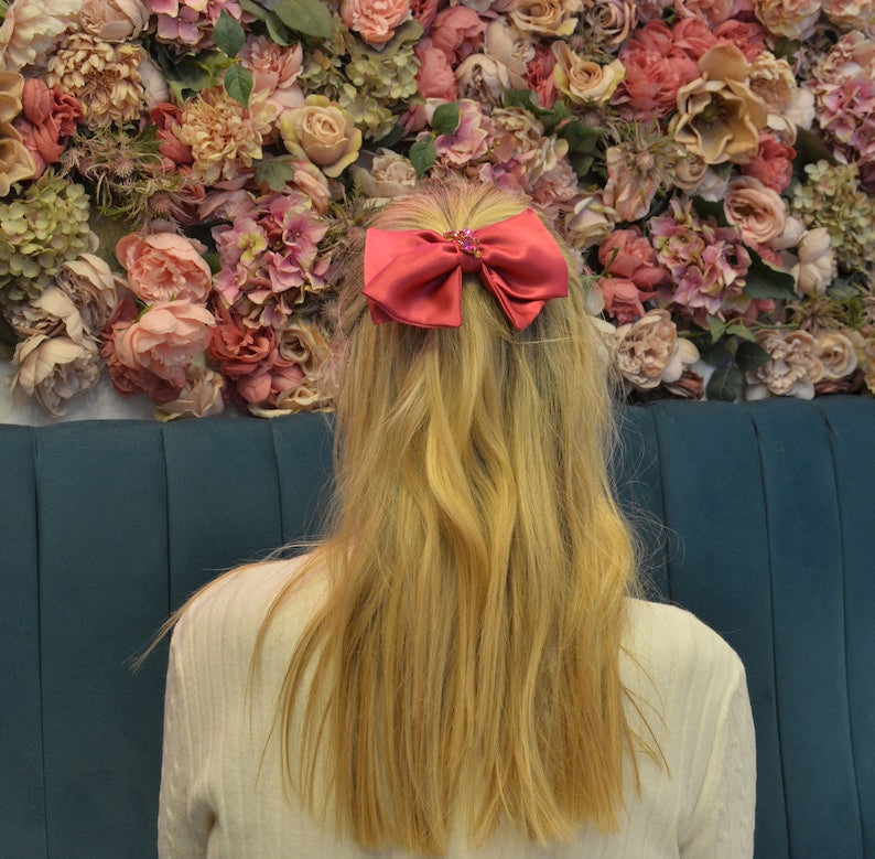 Juliette Satin Hair Bow