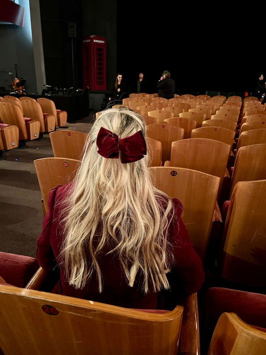 Maddie Velvet Hair Bow