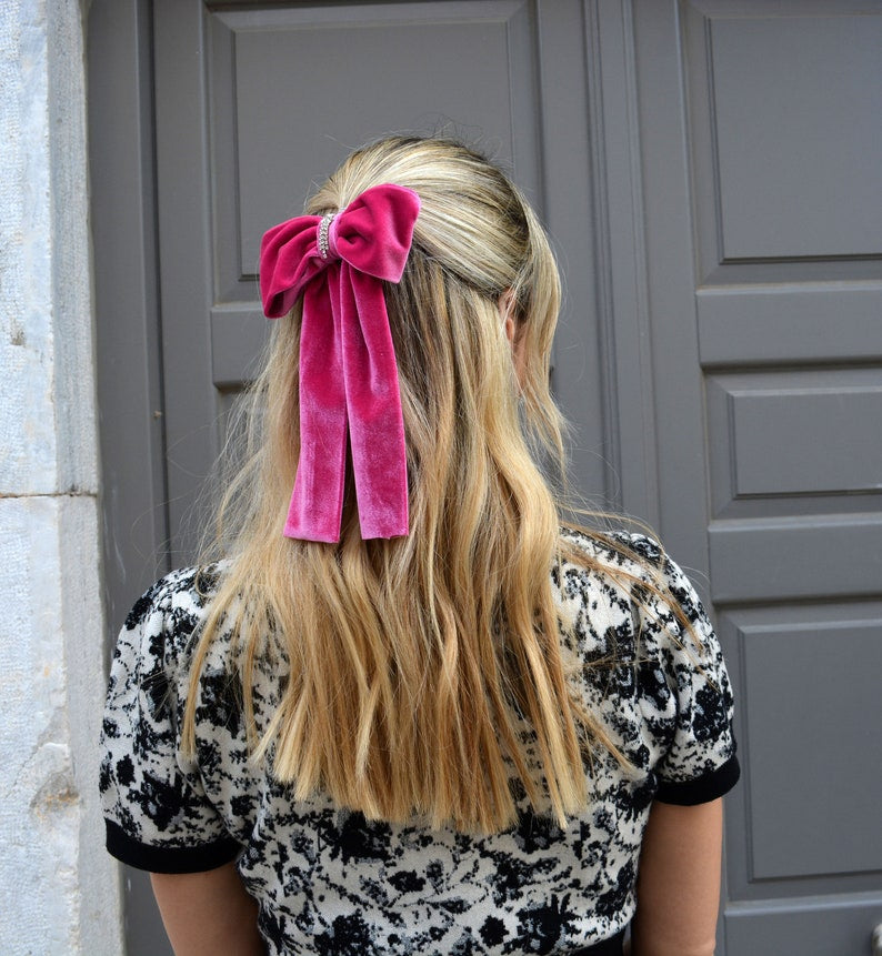 Celine Velvet Hair Bow