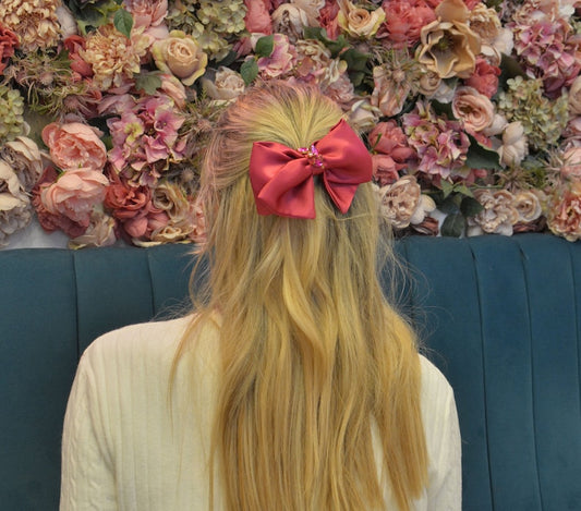 Juliette Satin Hair Bow