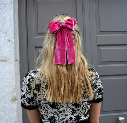 Celine Velvet Hair Bow