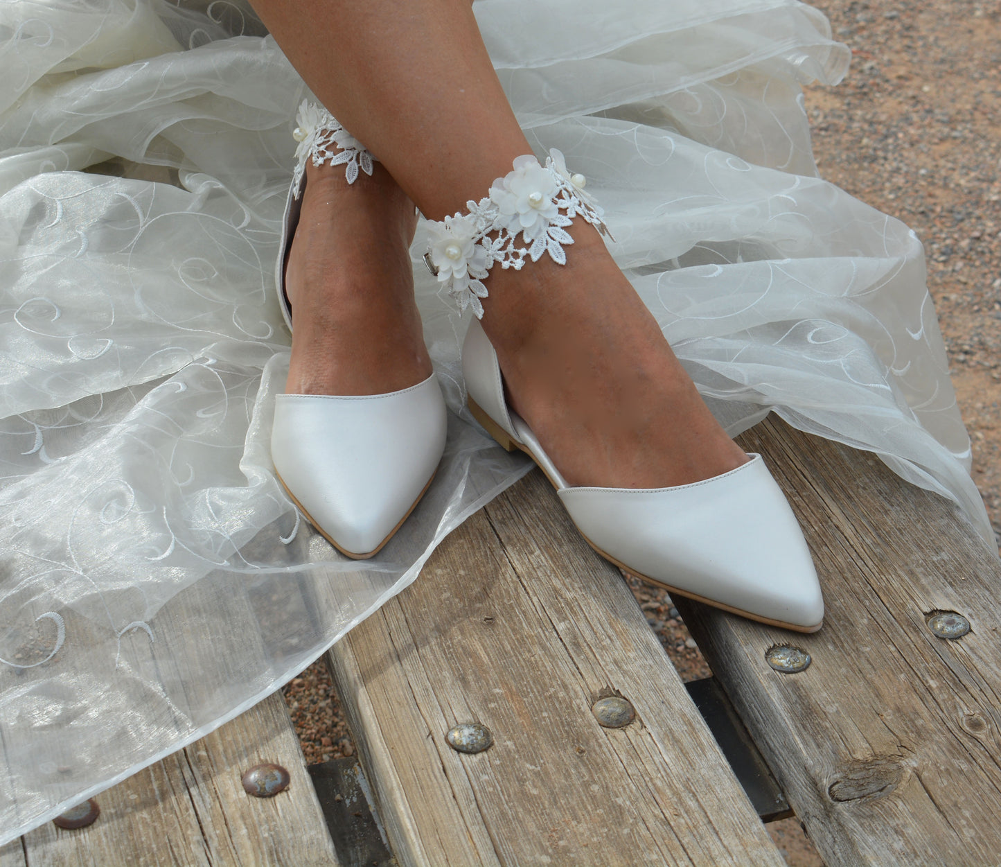 Emily Lace Flats