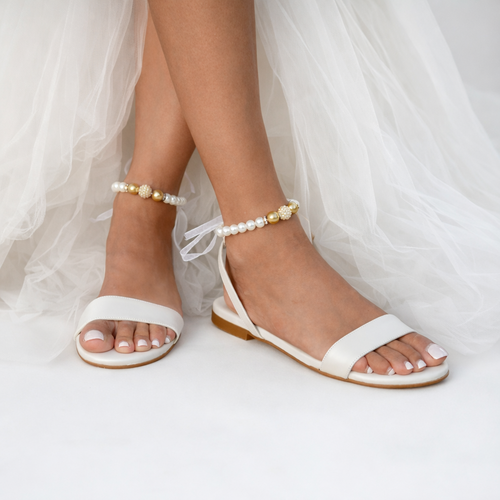 Donna Pearl flats