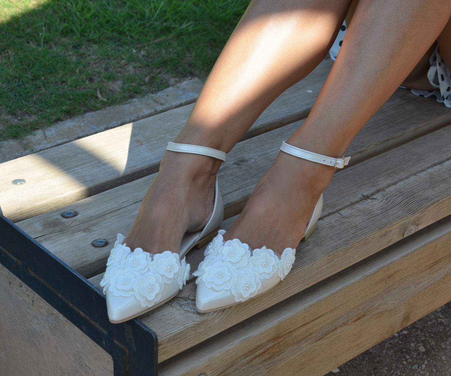 Maddie Lace Flats