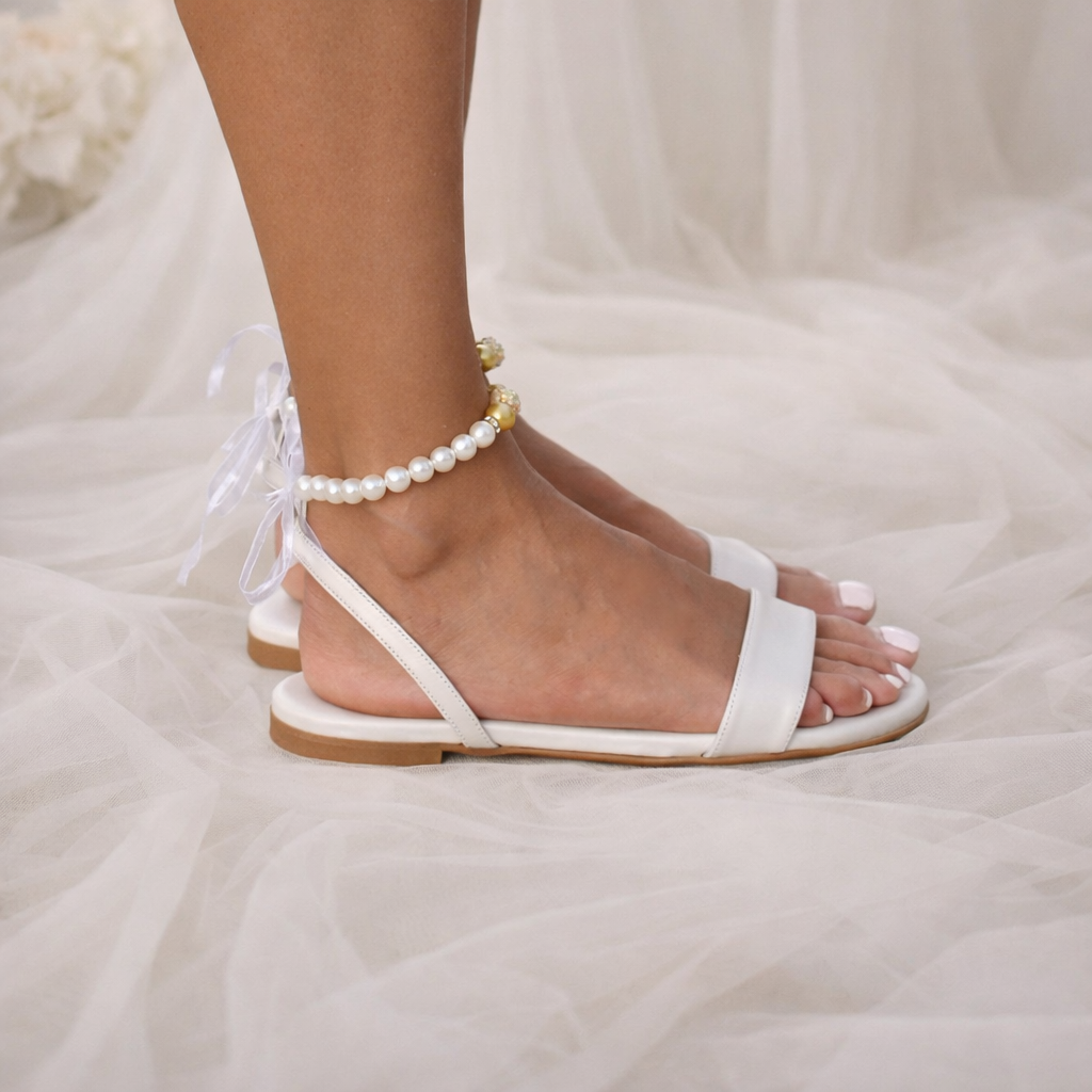 Donna Pearl flats