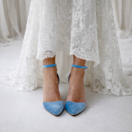 Baby Blue Velvet Melia