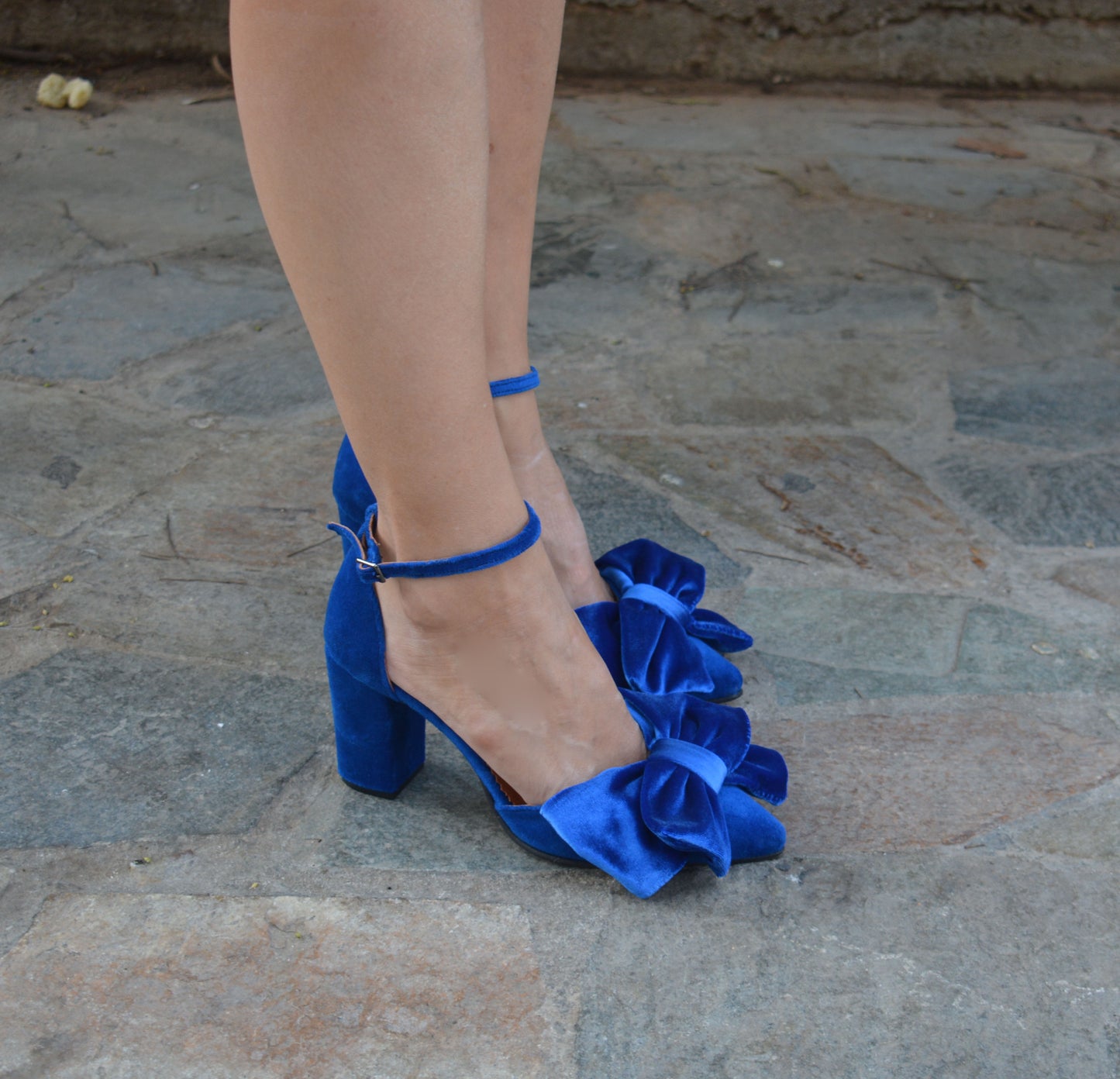 Maddie Bow Royal Blue