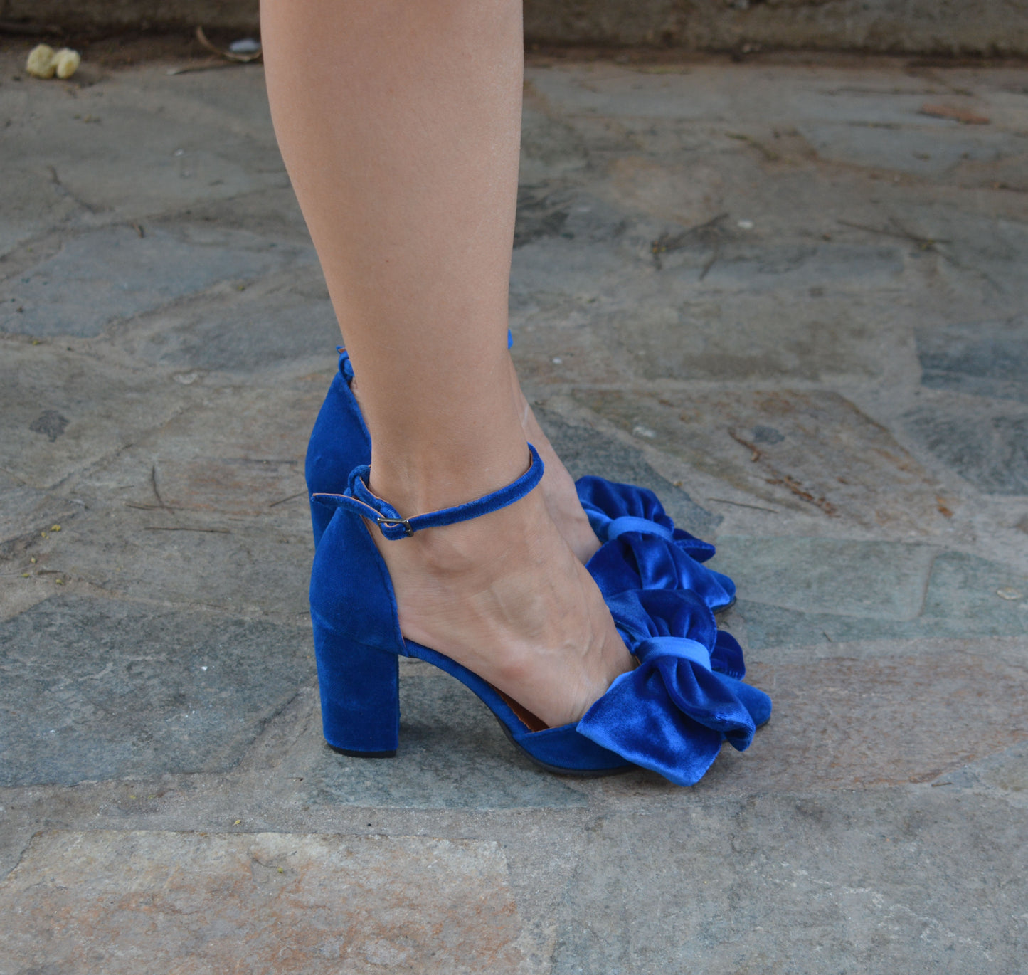 Maddie Bow Royal Blue