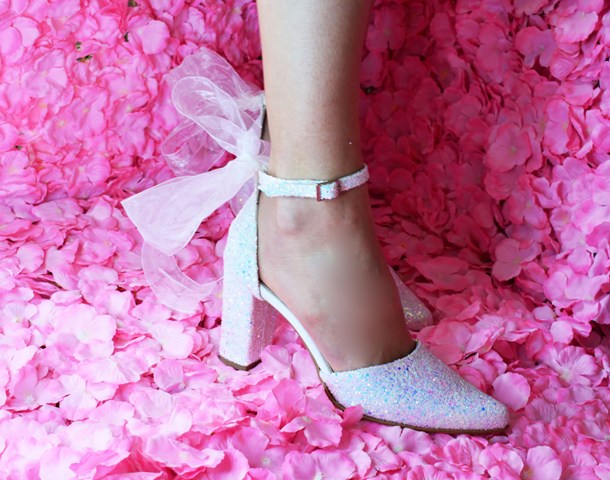 Cinderella Glitter Heels