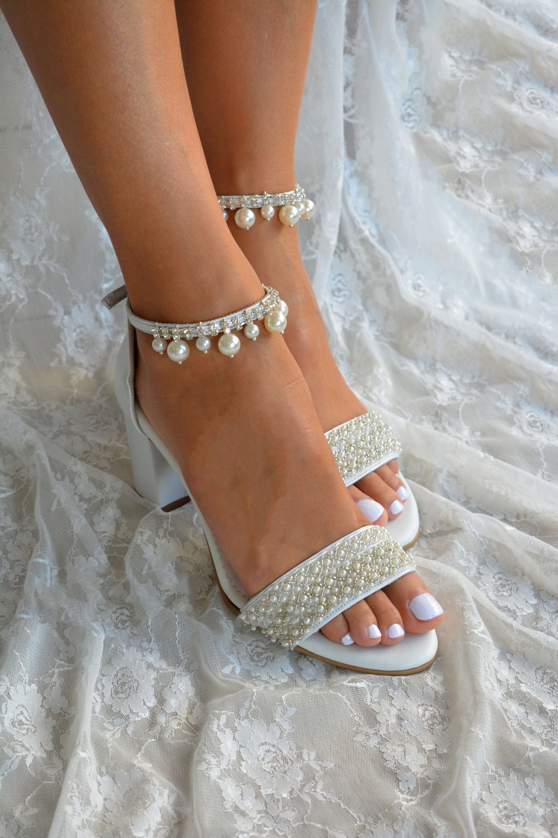 Wedding shoes Heels - Lovely Finesse – PinkyPromiseAccs
